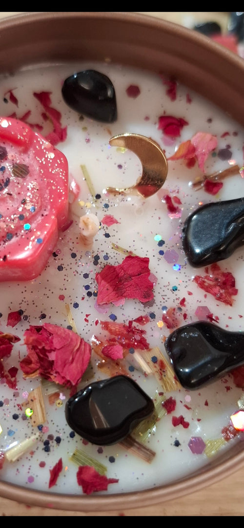 Bougie "Secret Rose Garden"
