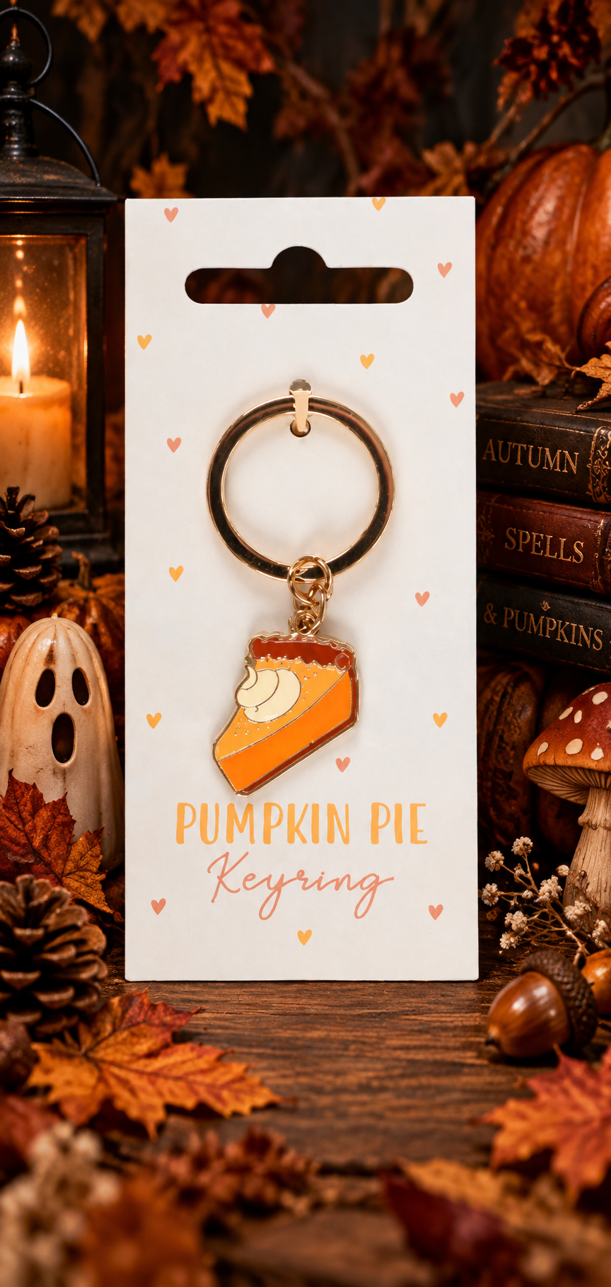 Porte-Clés "Pumpkin Pie"