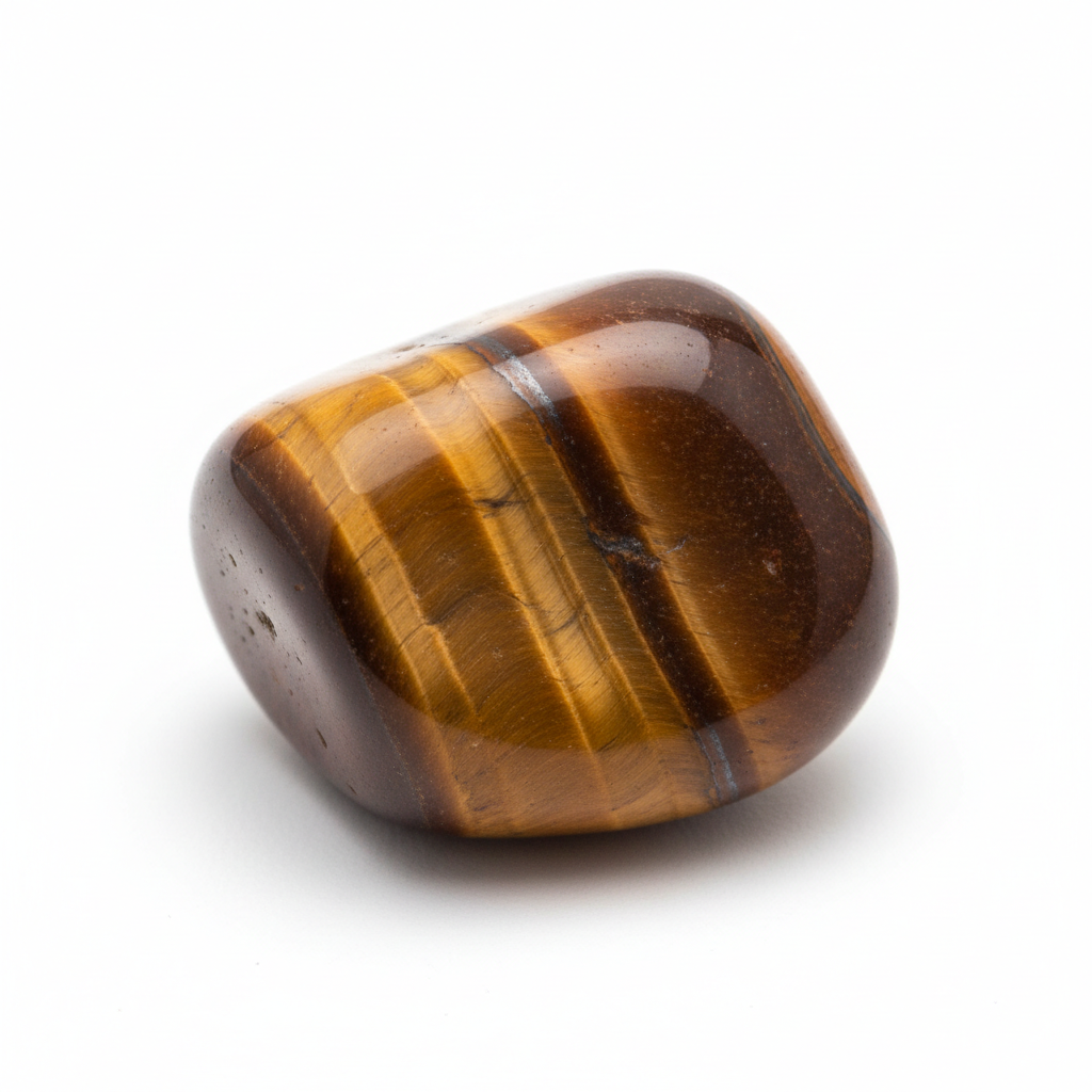 pierre roulée oeil de tigre